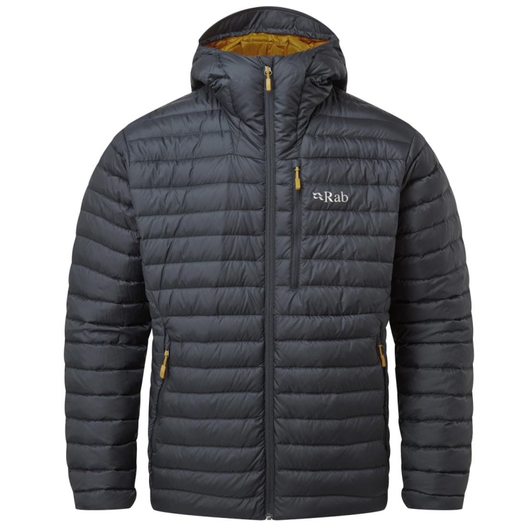 Kurtka puchowa RAB Microlight Alpine Jacket - Beluga