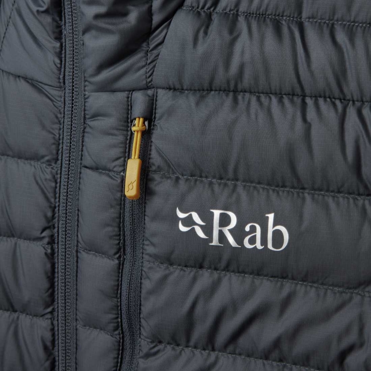 Kurtka puchowa RAB Microlight Alpine Jacket - Beluga