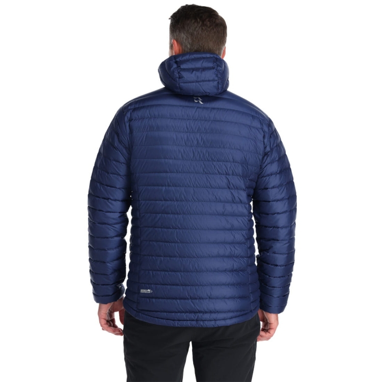 Kurtka puchowa RAB Microlight Alpine Jacket - Deep Ink Marmalade