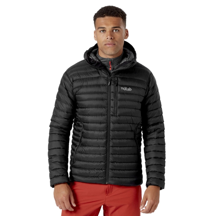 Kurtka puchowa RAB Microlight Alpine Jacket - Black