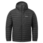 Kurtka puchowa RAB Microlight Alpine Jacket - Black