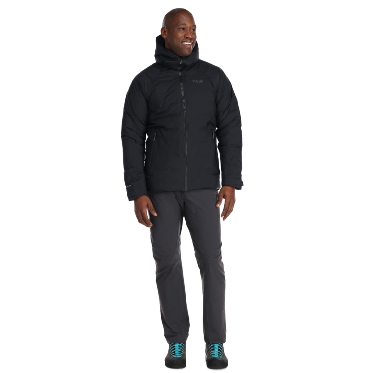 Wodoodporna kurtka puchowa RAB Valiance Jacket - Black