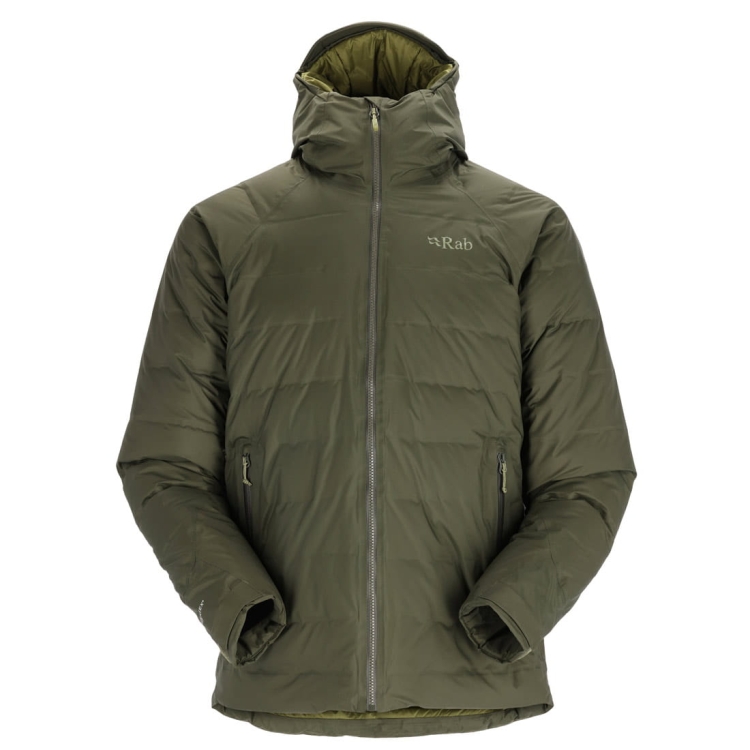 Wodoodporna kurtka puchowa RAB Valiance Jacket - Army Green