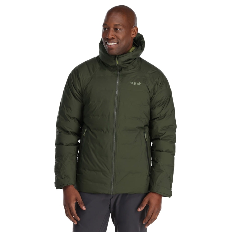 Wodoodporna kurtka puchowa RAB Valiance Jacket - Army Green