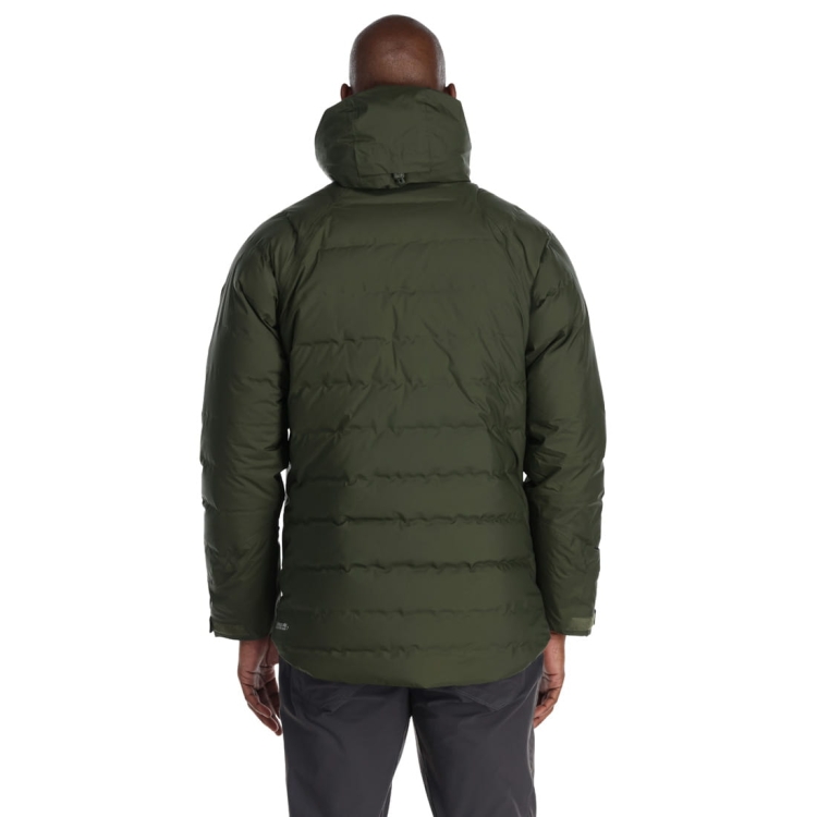 Wodoodporna kurtka puchowa RAB Valiance Jacket - Army Green
