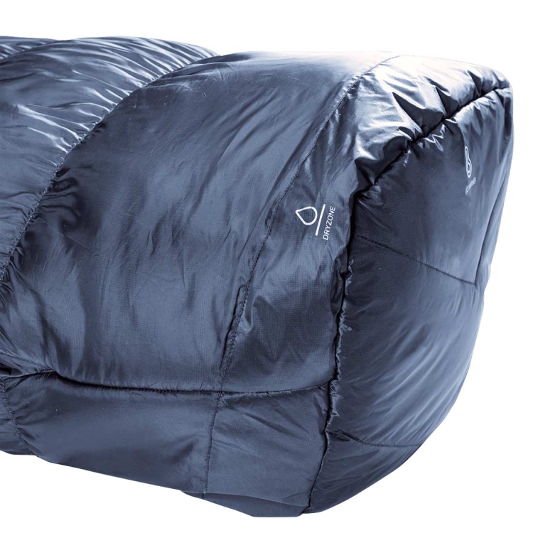 Damski śpiwór dwusezonowy Deuter Exosphere 0° SL - Prawy Ink-Redwood