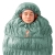 Śpiwór dla wysokich Deuter Exosphere +4° LONG - Lewy Sage-Paprika
