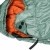 Śpiwór dla wysokich Deuter Exosphere +4° LONG - Lewy Sage-Paprika