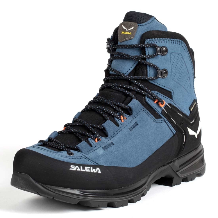 Męskie buty trekkingowe Salewa MTN Trainer 2 Mid GTX M - Java Blue/Black