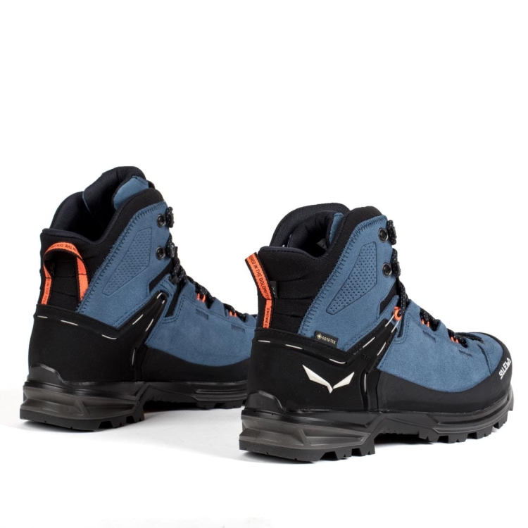 Męskie buty trekkingowe Salewa MTN Trainer 2 Mid GTX M - Java Blue/Black