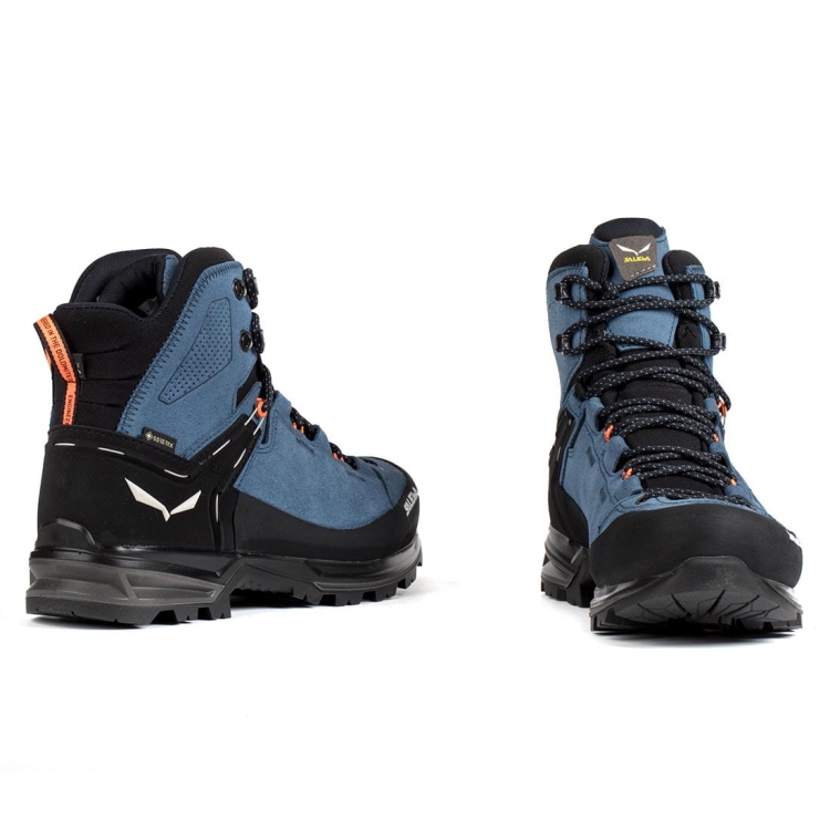 Męskie buty trekkingowe Salewa MTN Trainer 2 Mid GTX M - Java Blue/Black