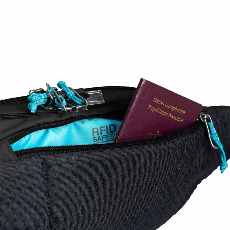 Biodrówka antykradzieżowa Pacsafe ECO Waist Pack - Black