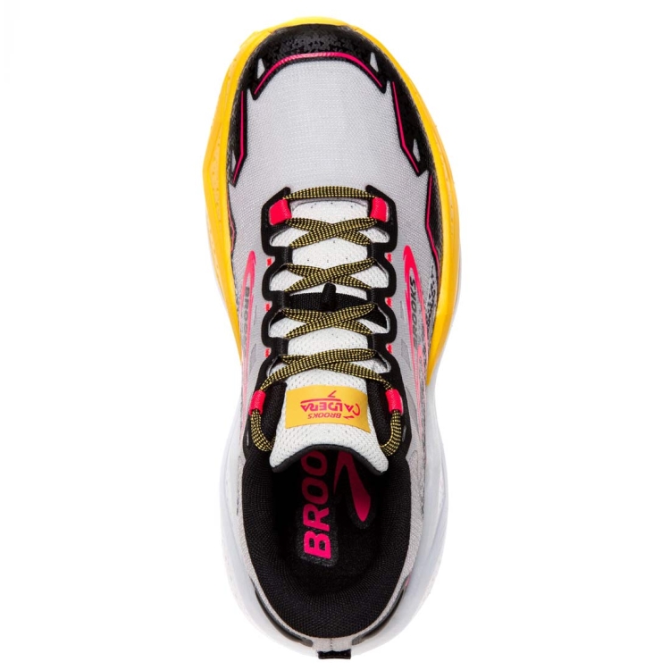 Damskie buty do biegania Brooks Caldera 7 - Lunar Rock/Lemon Chrome/Black