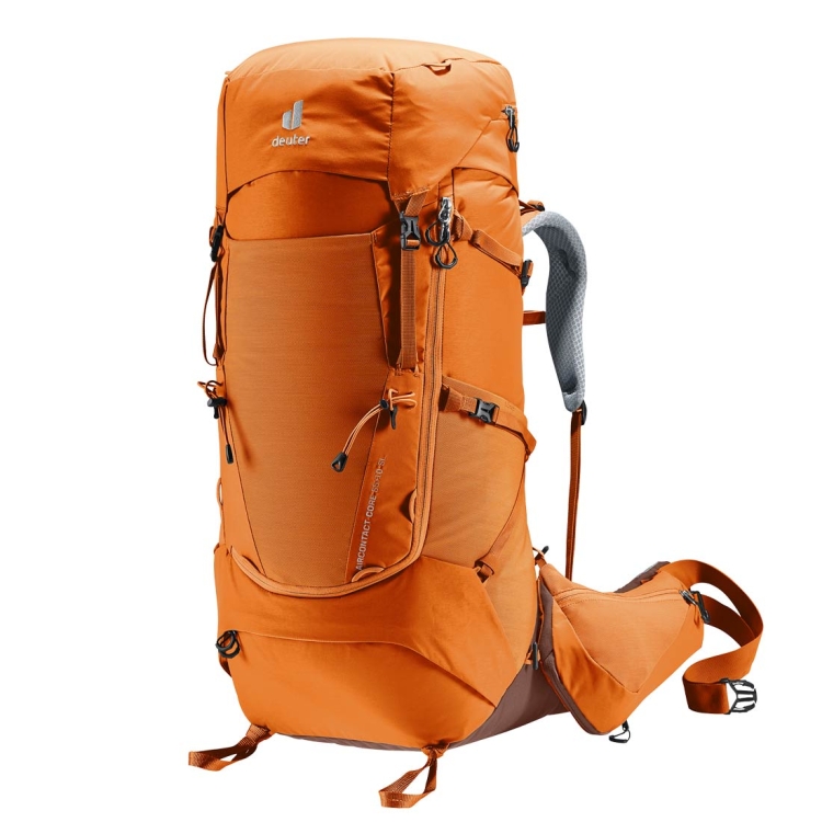Damski plecak turystyczny Deuter Aircontact Core 55+10 SL - Chestnut-Umbra