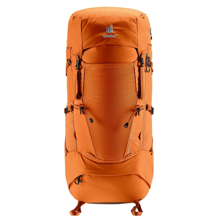 Damski plecak turystyczny Deuter Aircontact Core 55+10 SL - Chestnut-Umbra