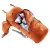 Damski plecak turystyczny Deuter Aircontact Core 55+10 SL - Chestnut-Umbra