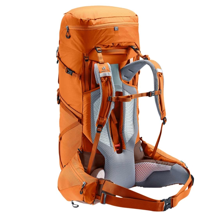 Damski plecak turystyczny Deuter Aircontact Core 55+10 SL - Chestnut-Umbra