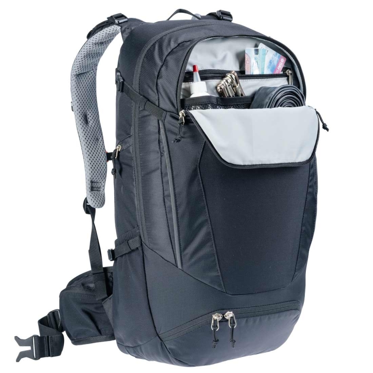 Plecak rowerowy dla wysokich Deuter Trans Alpine 32 EL - Black