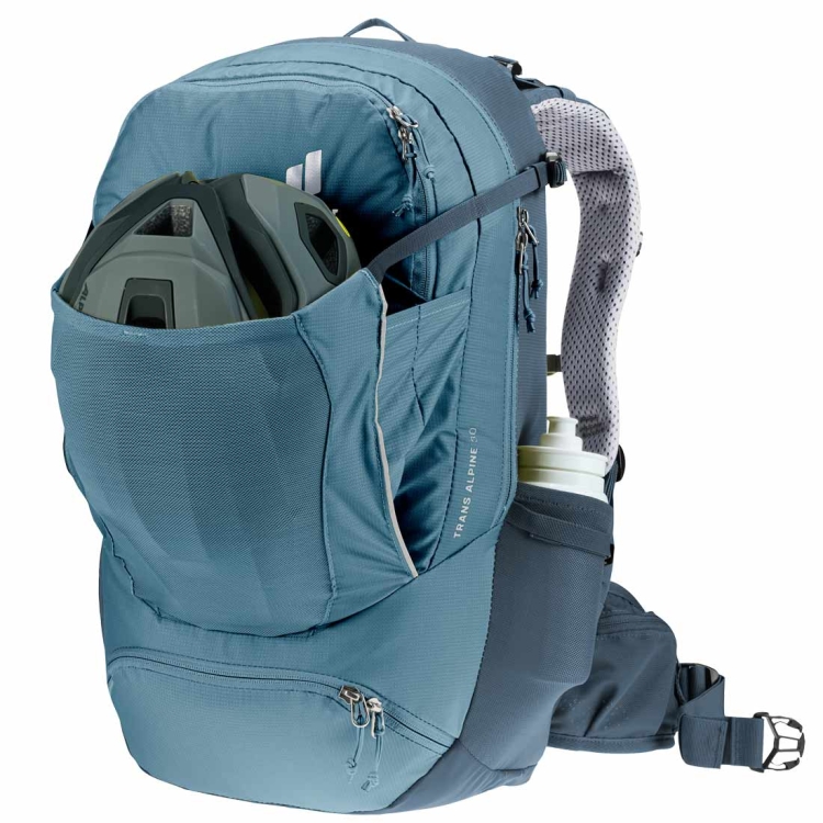 Pojemny plecak rowerowy Deuter Trans Alpine 30 - Atlantic-Ink