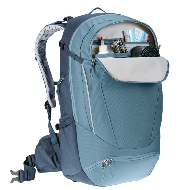 Pojemny plecak rowerowy Deuter Trans Alpine 30 - Atlantic-Ink
