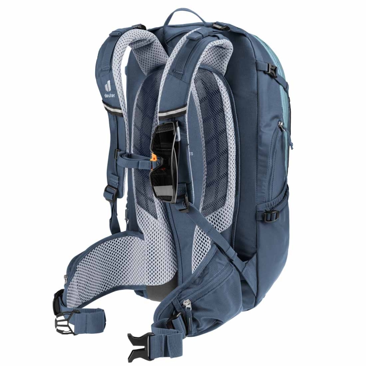 Pojemny plecak rowerowy Deuter Trans Alpine 30 - Atlantic-Ink