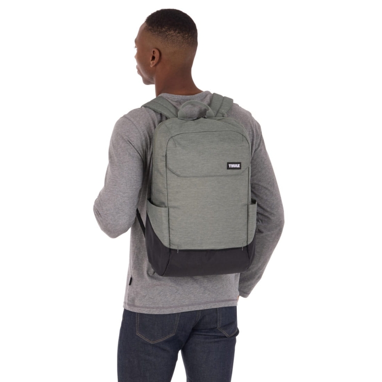 Plecak miejski na laptopa Thule Lithos 20L - Agave/Black