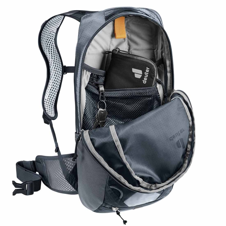 Lekki  plecak rowerowy Deuter Race 8 - Black