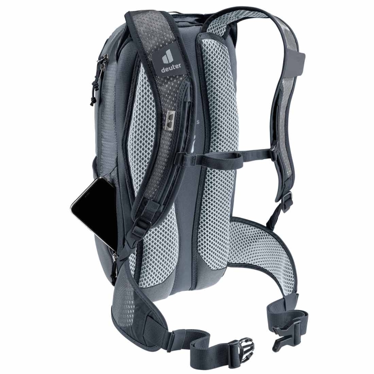 Lekki  plecak rowerowy Deuter Race 8 - Black