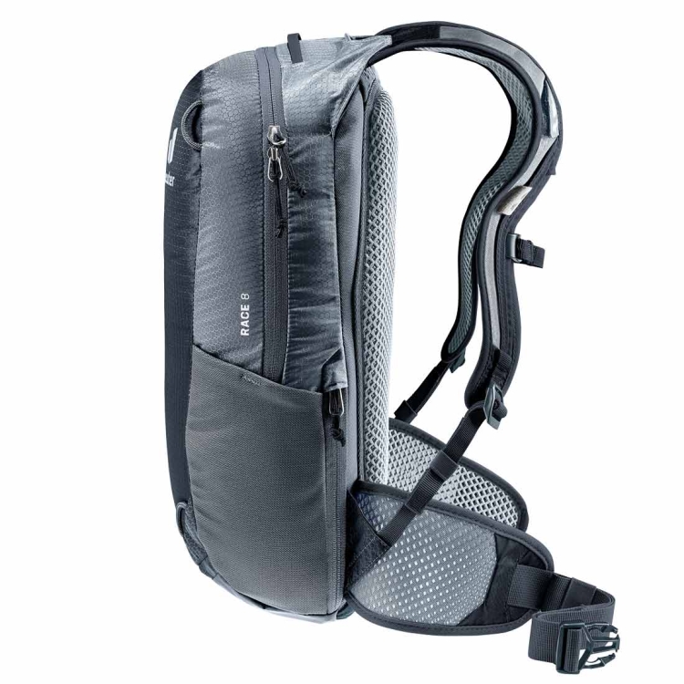 Lekki  plecak rowerowy Deuter Race 8 - Black