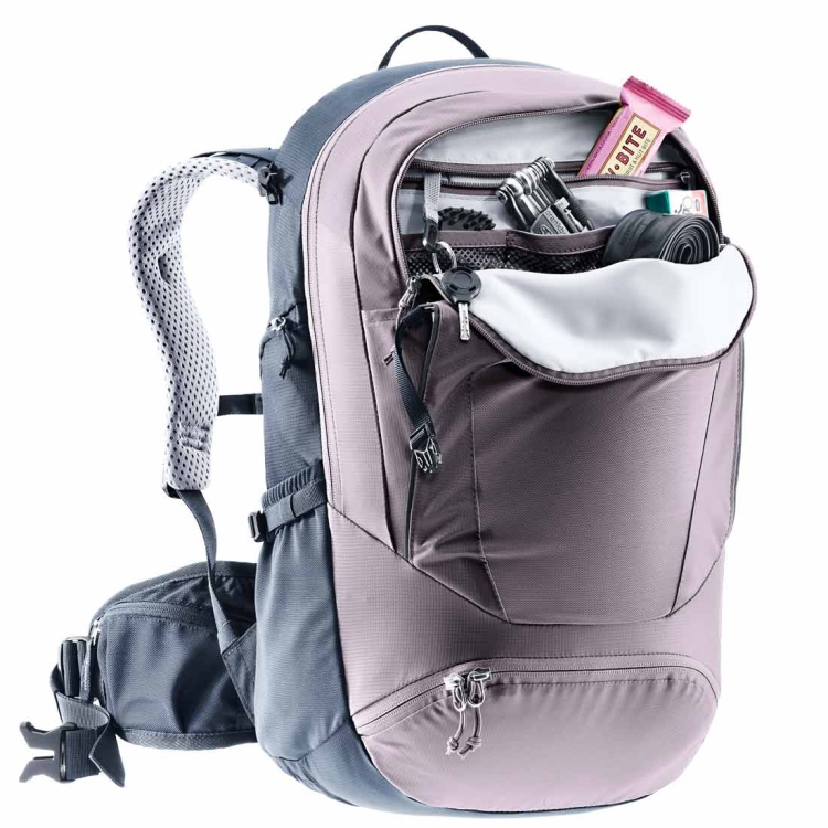 Damski plecak rowerowy Deuter Trans Alpine 28 SL - Lavender-Ink