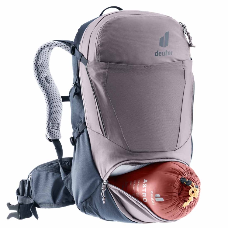 Damski plecak rowerowy Deuter Trans Alpine 28 SL - Lavender-Ink