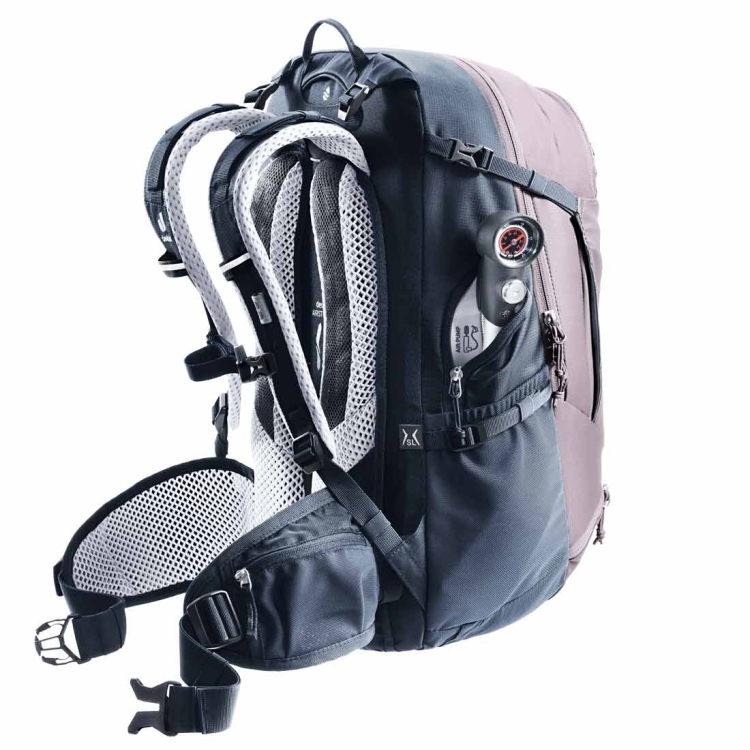 Damski plecak rowerowy Deuter Trans Alpine 28 SL - Lavender-Ink