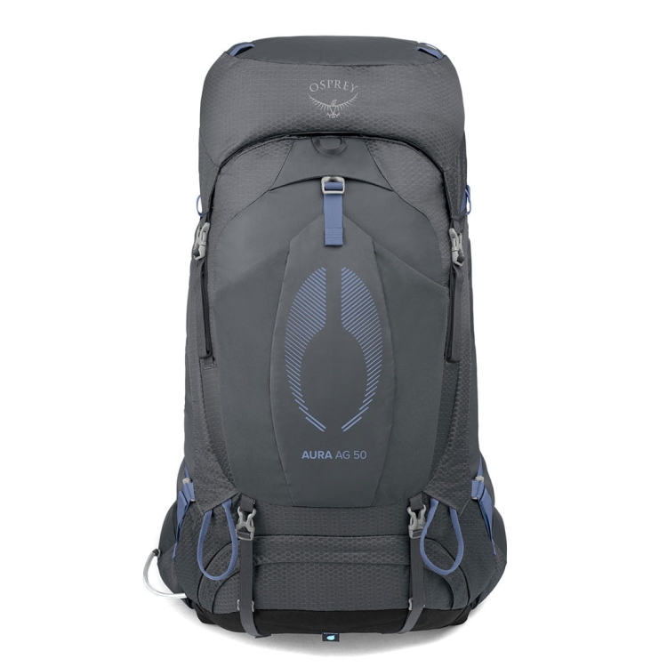 Trekingowy plecak damski Osprey Aura AG 50 WM/L - Tungsten Grey