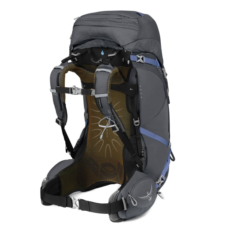 Trekingowy plecak damski Osprey Aura AG 50 WM/L - Tungsten Grey
