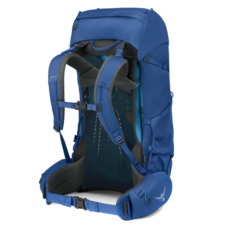 Męski plecak trekkingowy Osprey Rook 65 - Astrology Blue/Blue Flame