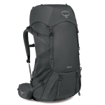 Męski plecak trekkingowy Osprey Rook 65 - Dark Charcoal/Silver Lining