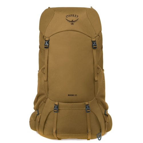 Męski plecak trekkingowy Osprey Rook 65 - Histosol Brown/Rhino Grey