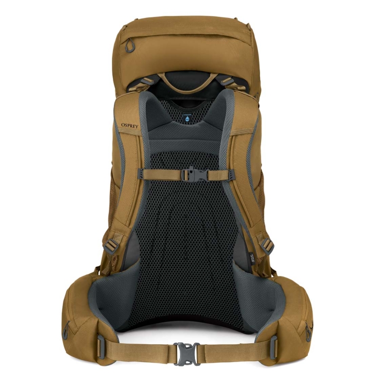 Męski plecak trekkingowy Osprey Rook 65 - Histosol Brown/Rhino Grey