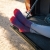 Damskie skarpety trekkingowe Darn Tough Women's Hiker Quarter Midweight Hiking Sock - Berry