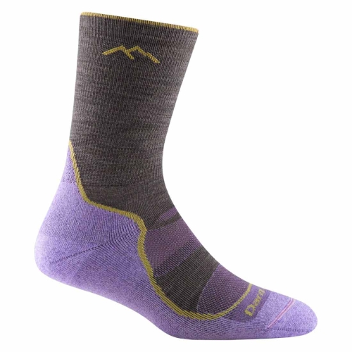 Damskie skarpety trekkingowe Darn Tough Women's Light Hiker Micro Crew Lightweight Hiking Sock - Taupe