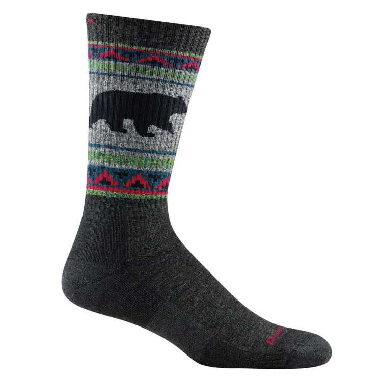 Męskie skarpety trekkingowe Darn Tough M'S VanGrizzle Boot Midweight Hiking Sock - Charcoal
