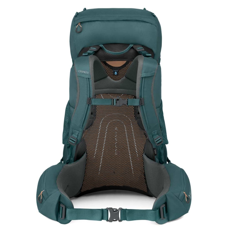 Damski plecak trekkingowy Osprey Renn 65 - Cascade Blue/Melon Orange