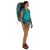 Damski plecak dwukomorowy Osprey Renn 50 - Cascade Blue/Melon Orange