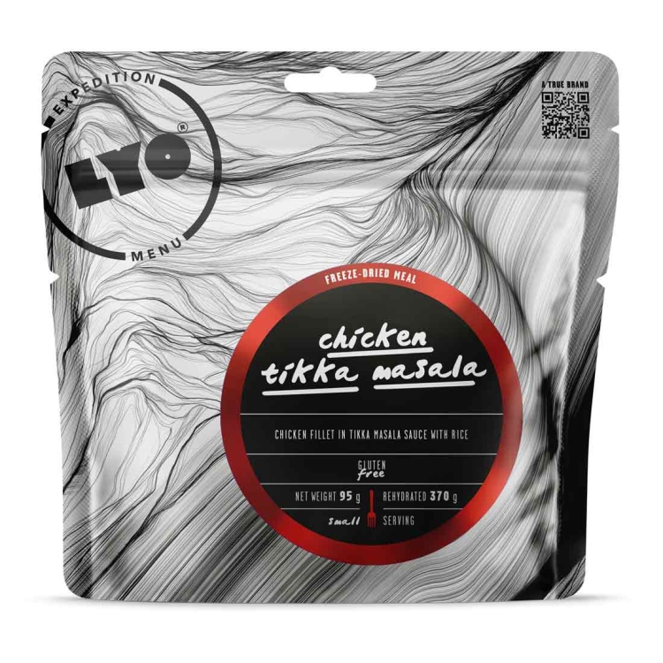 Liofilizowane danie bezglutenowe Lyofood Kurczak Tikka Masala - 370 g