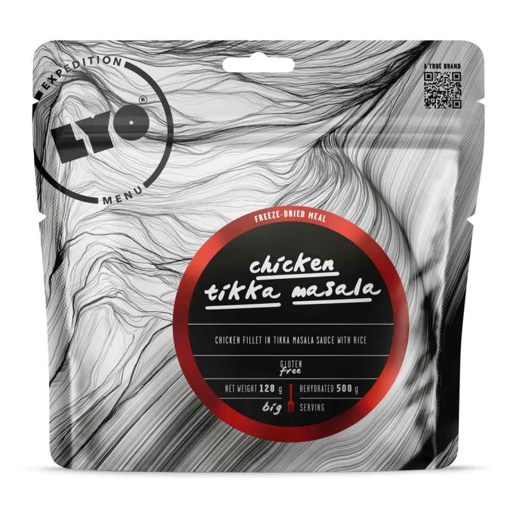 Liofilizowane danie bezglutenowe Lyofood Kurczak Tikka Masala - 500 g