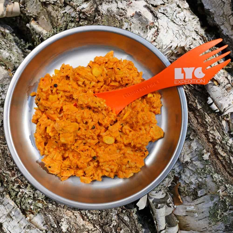 Liofilizowane danie bezglutenowe Lyofood Kurczak Tikka Masala - 500 g