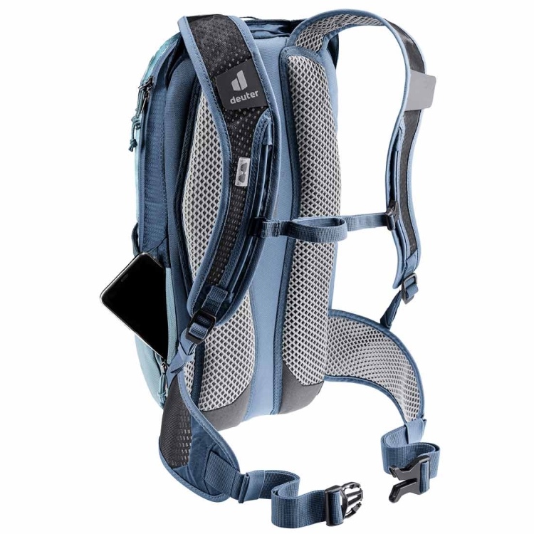 Lekki  plecak rowerowy Deuter Race 8 - Lake-Ink