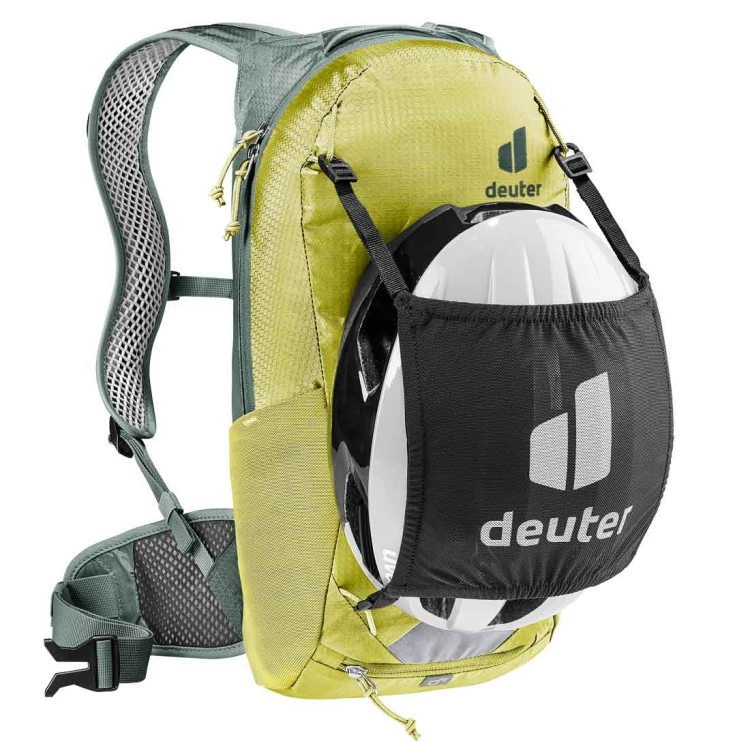 Lekki plecak rowerowy Deuter Race 8 - Sprout-Ivy