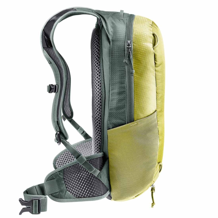 Lekki plecak rowerowy Deuter Race 8 - Sprout-Ivy