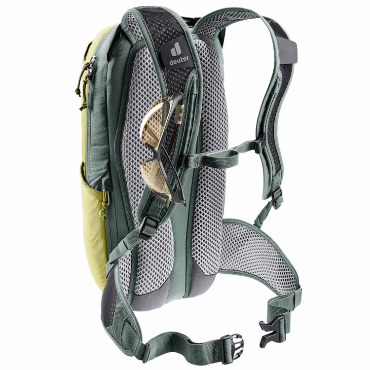 Lekki plecak rowerowy Deuter Race 8 - Sprout-Ivy